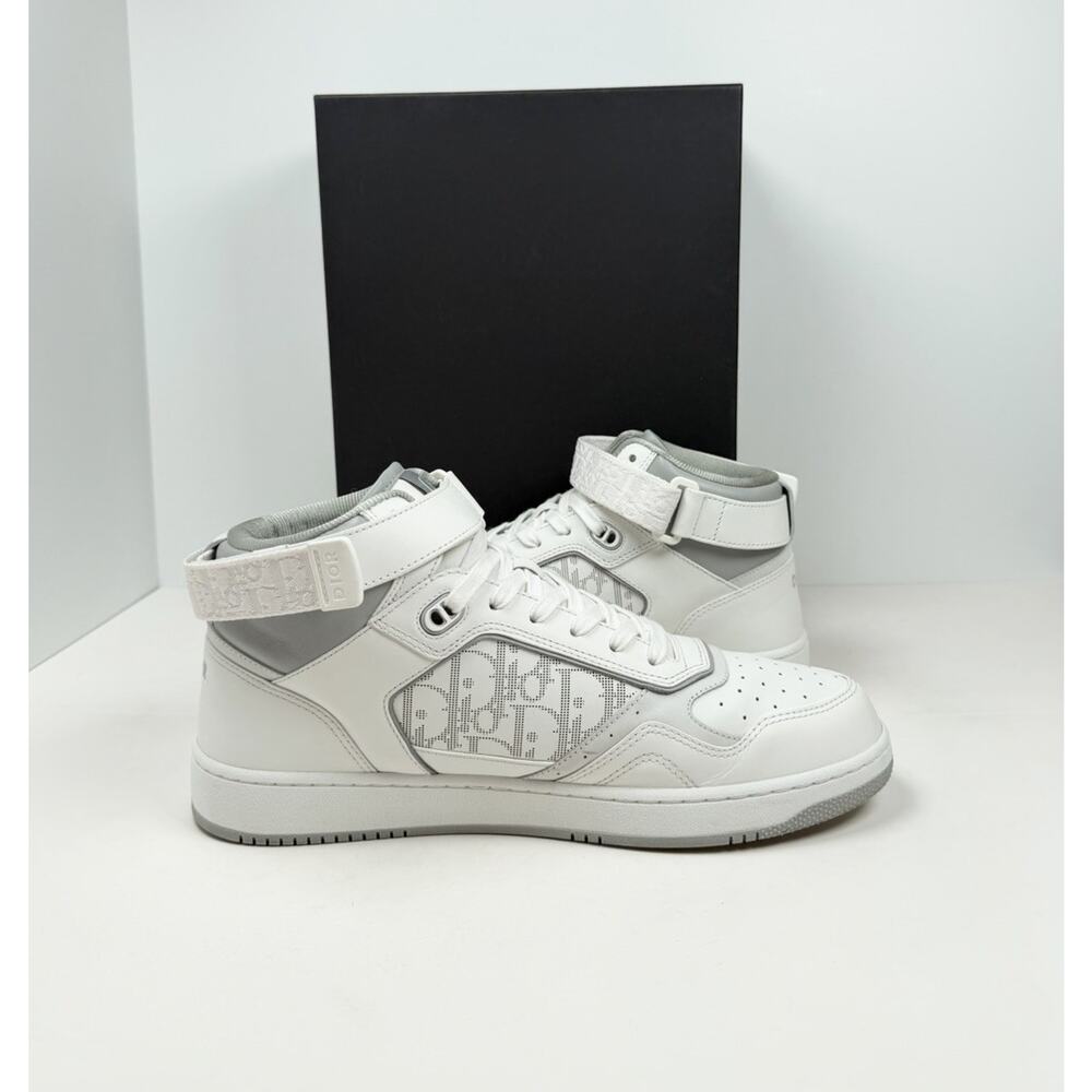 Size 45EU/12US - Dior B27 High Top Oblique White Sneakers🤍 Retail $1,250! - Picture 5 of 9